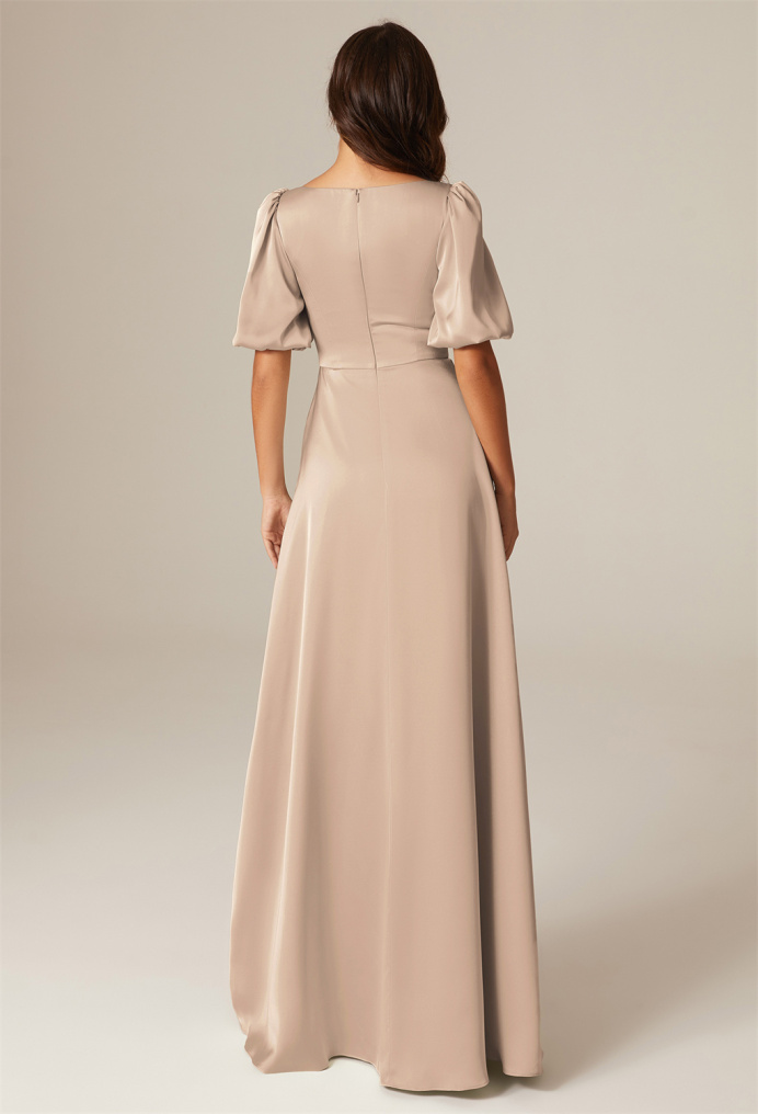 AW Etta Taupe  Bridesmaid Dresses